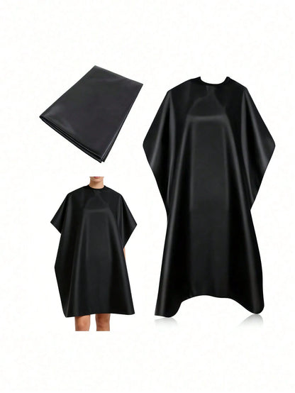 1pc Salon Hair Cutting Cape, Suitable For Hair Salons, Beauty Parlors, Customer Service Uniforms, Kimono-Style Hair Cutting Cape, Applicable For Hairdressing, Hair Coloring And Beauty Salons, Hairdres