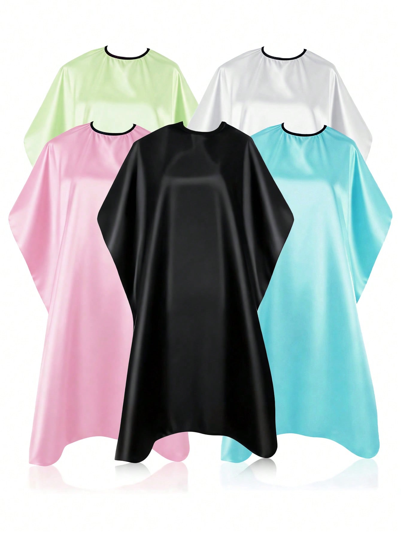 1pc Salon Hair Cutting Cape, Suitable For Hair Salons, Beauty Parlors, Customer Service Uniforms, Kimono-Style Hair Cutting Cape, Applicable For Hairdressing, Hair Coloring And Beauty Salons, Hairdres