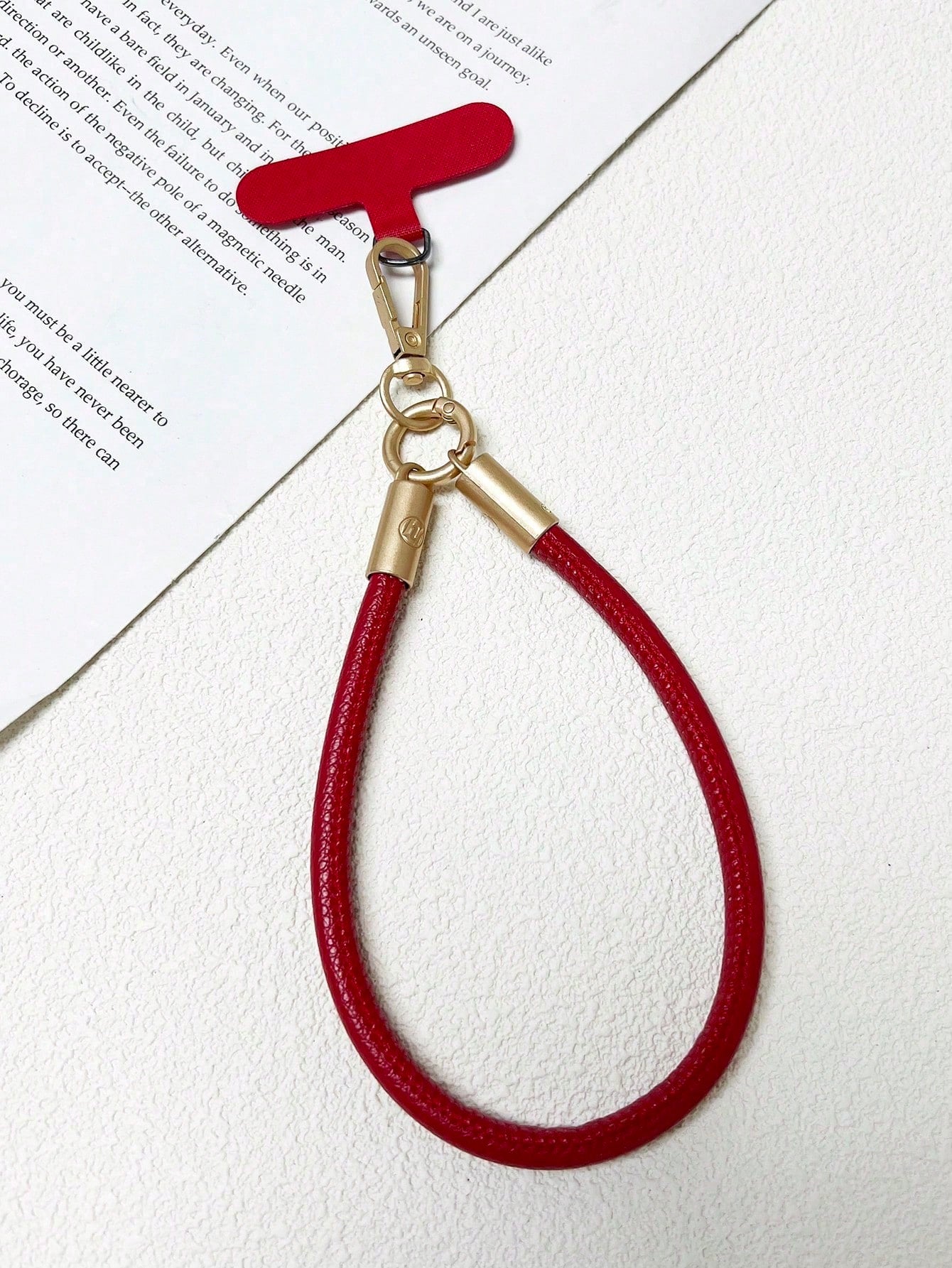 1pc Short Phone Lanyard Wrist Strap, Unisex Outdoor Fashion High-End Handheld Hanging Chain Keychain, Durable