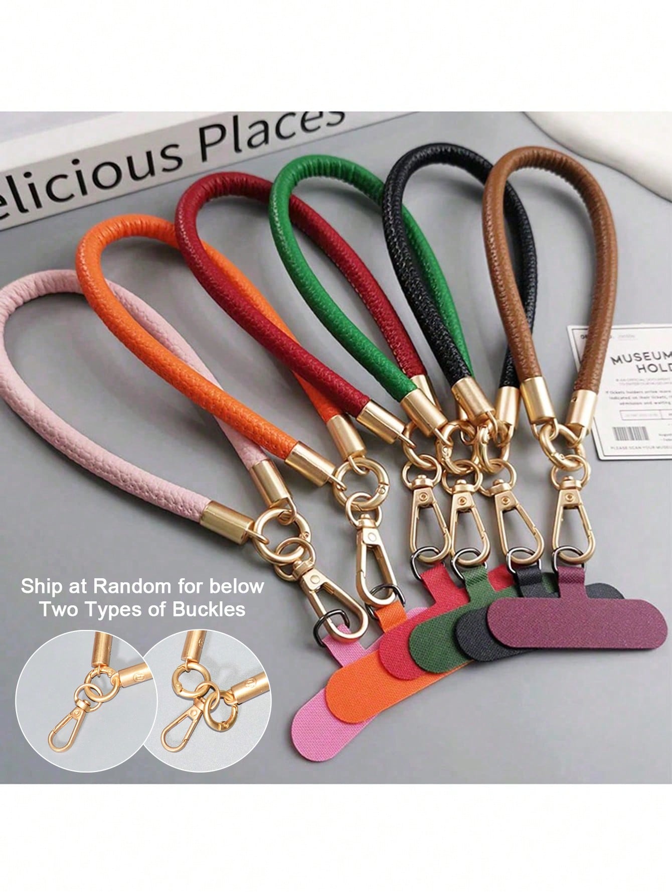 1pc Short Phone Lanyard Wrist Strap, Unisex Outdoor Fashion High-End Handheld Hanging Chain Keychain, Durable