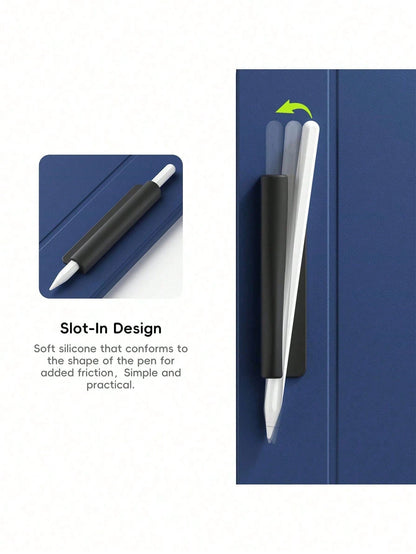 1pc Silicone Grip Holder Case Compatible With Apple Pencil 1st/2nd Generation USB-C Universal Stylus