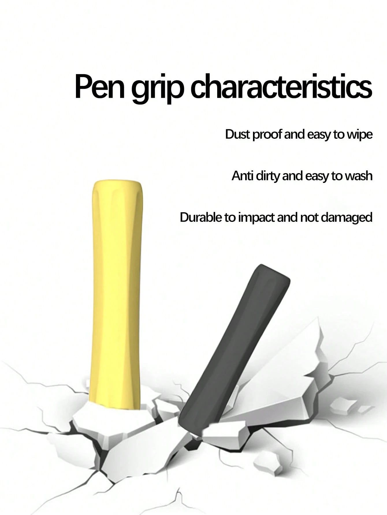 1pc Silicone Handwriting Pen Grip Protective Cover, Compatible With Apple Pencil 1st/2nd Generation