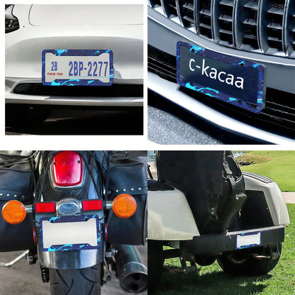 1pc Silly Goose License Plate Frame- Cute Duck Car Decoration With Silly Goose Text- Easy Installation- Fit, Trucks, SUVs, Motorcycles- Lightweight, Durable- Car Lovers, Vehicle Accessory, Playfu