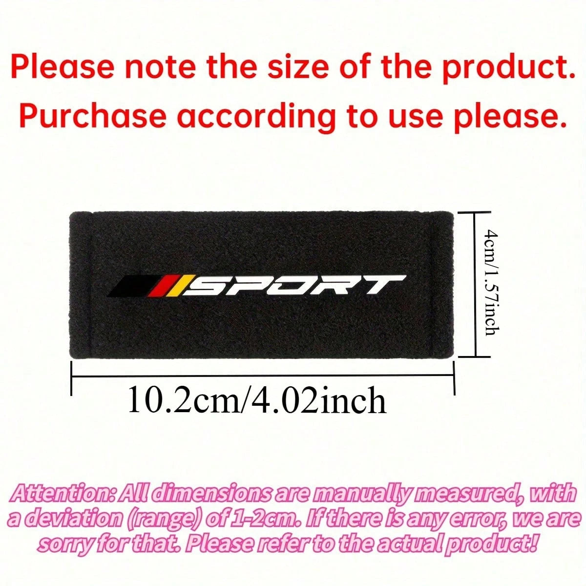1pc Soft Plush Car Headliner, Door Handle & Armrest Protective Cover, Suitable For Audi, Available In 3 Colors, For Car Decoration