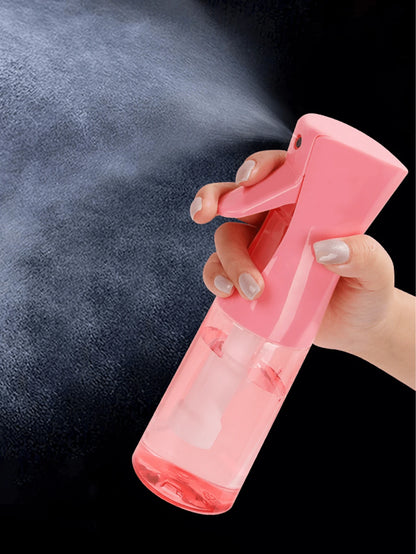 1Pc Spray Bottle For Hair, Transparent Continuous Water Mister With Ultra Fine Mist For Hairstyling, Barbers, Salons, 200ml/300ml Hairdressing Styling Tools