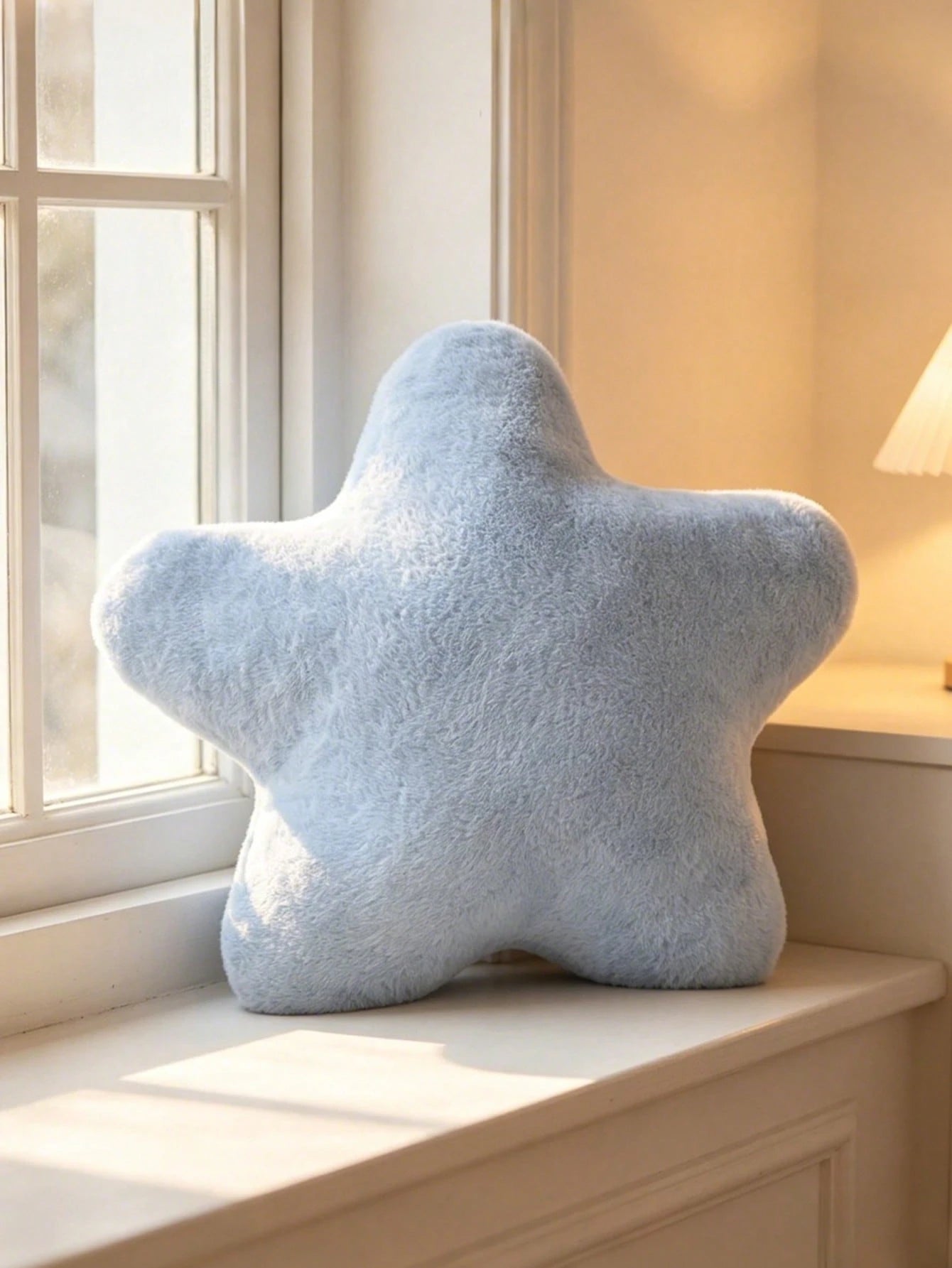 1pc Star Shaped Plush Pillow, Bed Sofa Decorative Star Pillow, Star Shaped Plush Floor Mat, Suitable For Room Decor, Soft Cute Comfortable Sofa Bedroom Cushion, Bedroom Decor Room Decor Outdoor Pillow