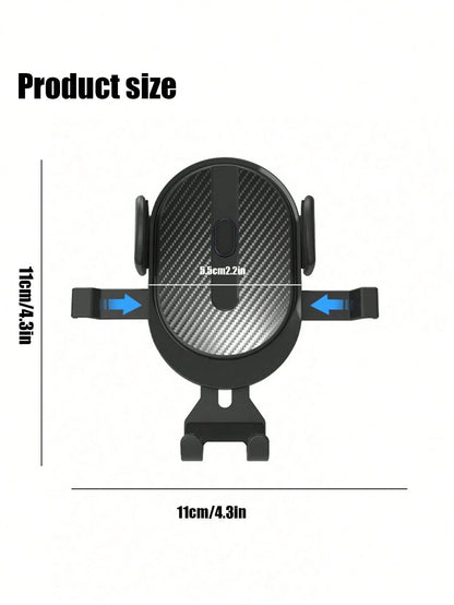 1pc Suction Cup Car Phone Holder, Suction Cup Car Phone Mount, Mobile Smartphone Holder, Tablet Holder For Dashboard & Windshield, Adjustable Arm, Easy Installation