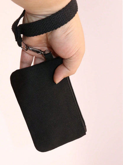 1pc Thick Coin Purse, Small Handbag Wallet For Coins, Keys, Cards, Hand Carry Mini Pouch
