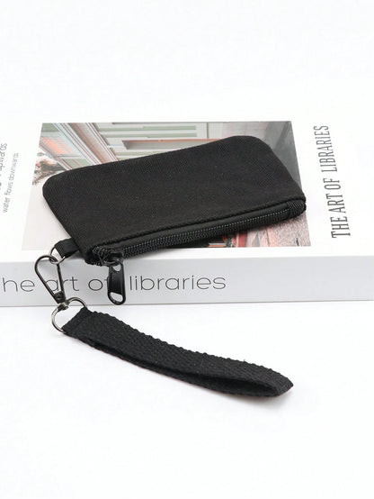 1pc Thick Coin Purse, Small Handbag Wallet For Coins, Keys, Cards, Hand Carry Mini Pouch