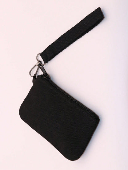 1pc Thick Coin Purse, Small Handbag Wallet For Coins, Keys, Cards, Hand Carry Mini Pouch