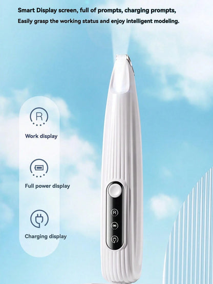1pc USB Pet Hair Trimmer, Electric Shaver, Cat Or Dog Paw Hair Remover, Can Trim Paws, Ears, Eyes And Intimate Areas, Suitable For Daily Pet Grooming, Quiet Pet Hair Clipper- USB Rechargeable, Waterp