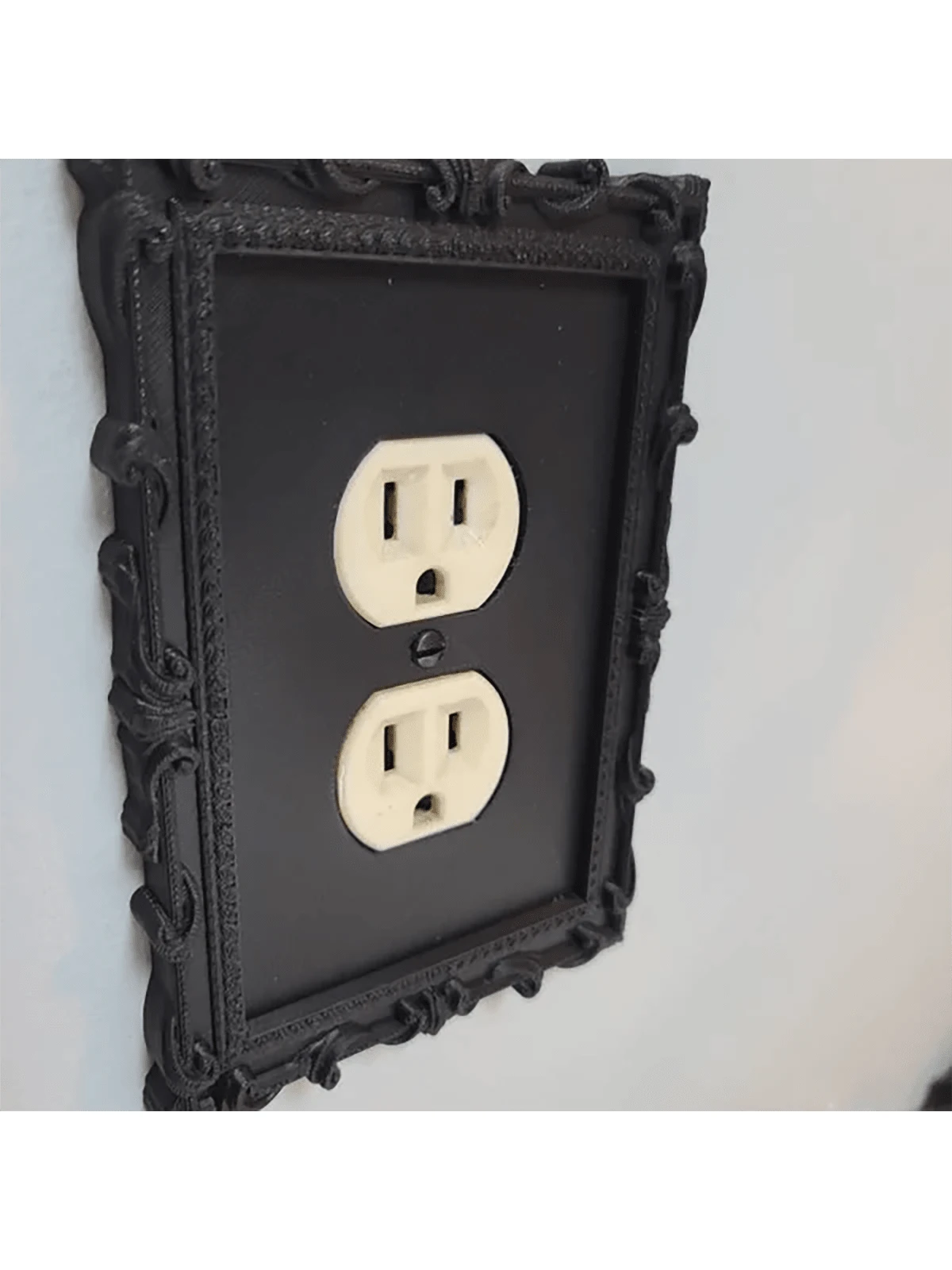 1pc Vintage Black Light Switch, Classic Design, Suitable For Home And Office Decor, No Power Source Required- Comes With Screws