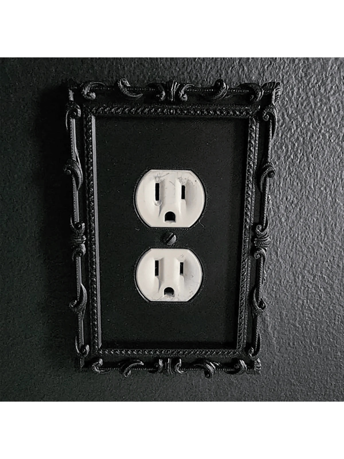 1pc Vintage Black Light Switch, Classic Design, Suitable For Home And Office Decor, No Power Source Required- Comes With Screws