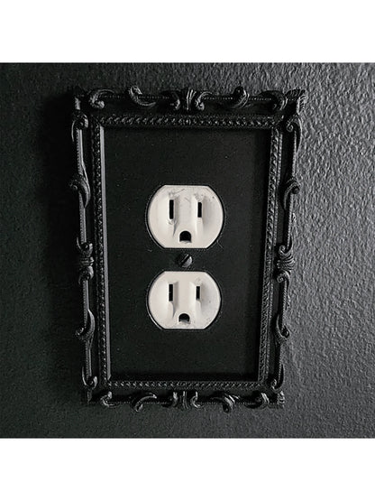 1pc Vintage Black Light Switch, Classic Design, Suitable For Home And Office Decor, No Power Source Required- Comes With Screws