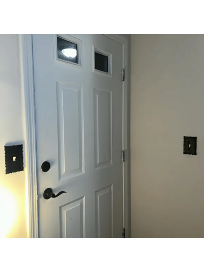 1pc Vintage Black Light Switch, Classic Design, Suitable For Home And Office Decor, No Power Source Required- Comes With Screws