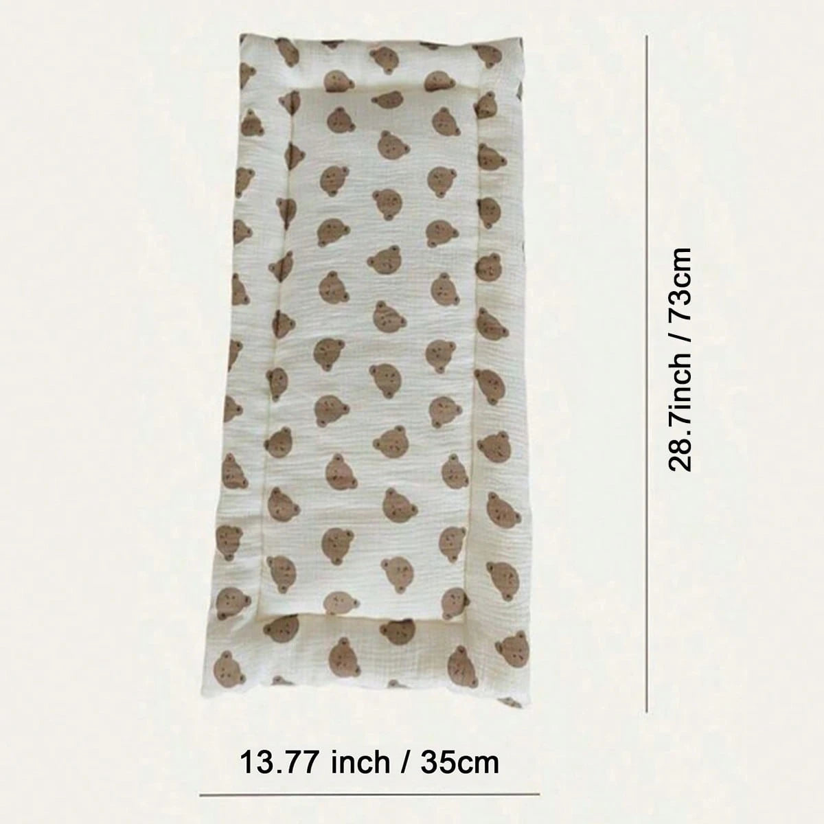 1pc Warm Baby Stroller Seat Cushion, Stroller Accessory, All-Season Baby Stroller Seat Pad
