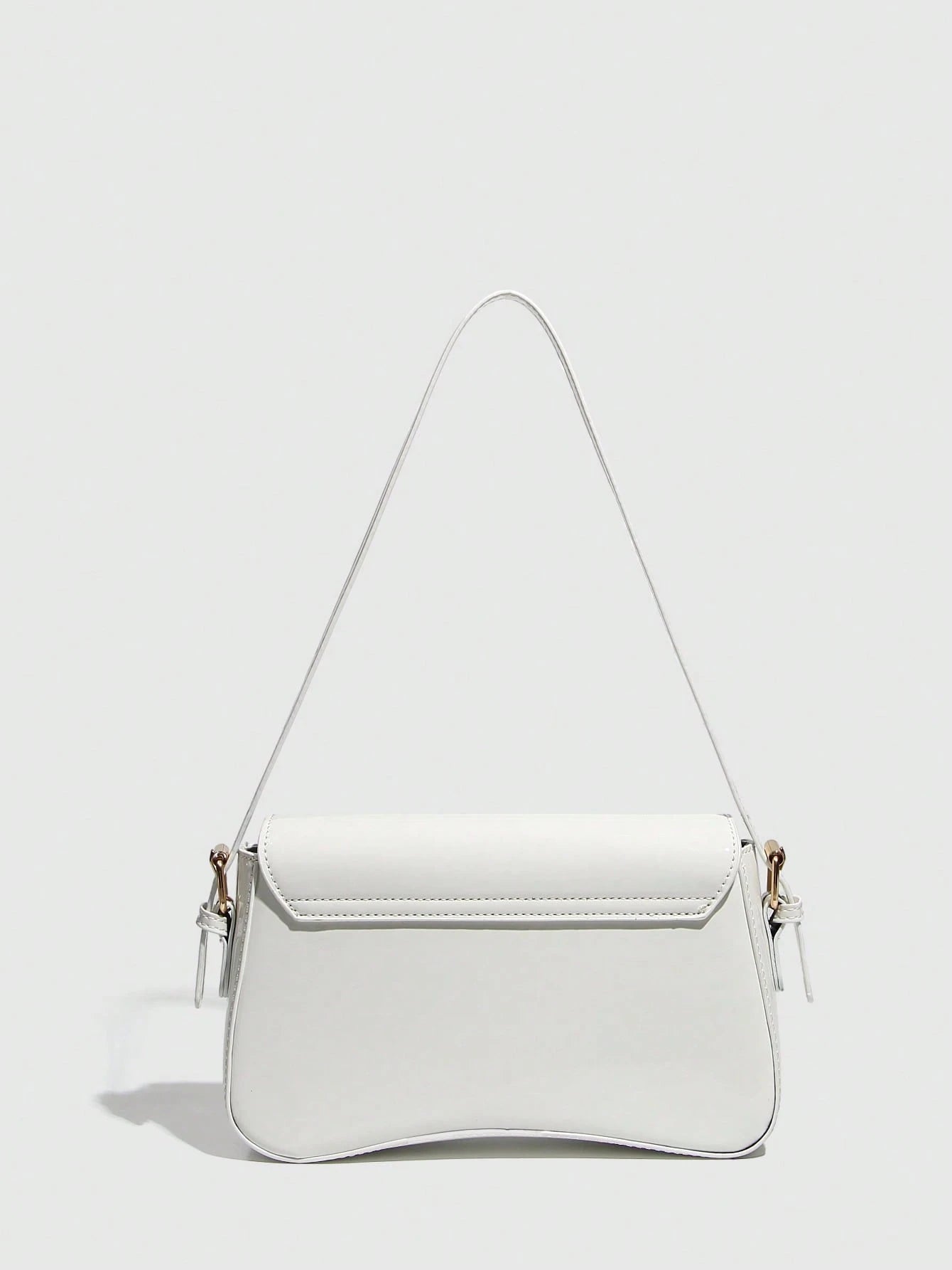 1pc Women's Minimalist Solid Color Crossbody Bag, PU Leather Textured Flap Shoulder Bag, Handbag, Messenger Bag, Suitable For Work, Business, Commute, Outdoor, Travel. Bag Size: 27*15*6cm