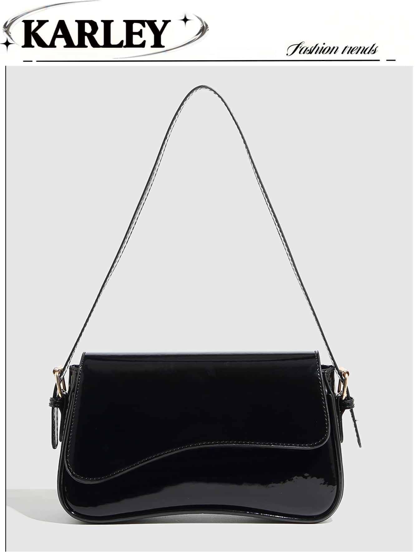 1pc Women's Minimalist Solid Color Crossbody Bag, PU Leather Textured Flap Shoulder Bag, Handbag, Messenger Bag, Suitable For Work, Business, Commute, Outdoor, Travel. Bag Size: 27*15*6cm