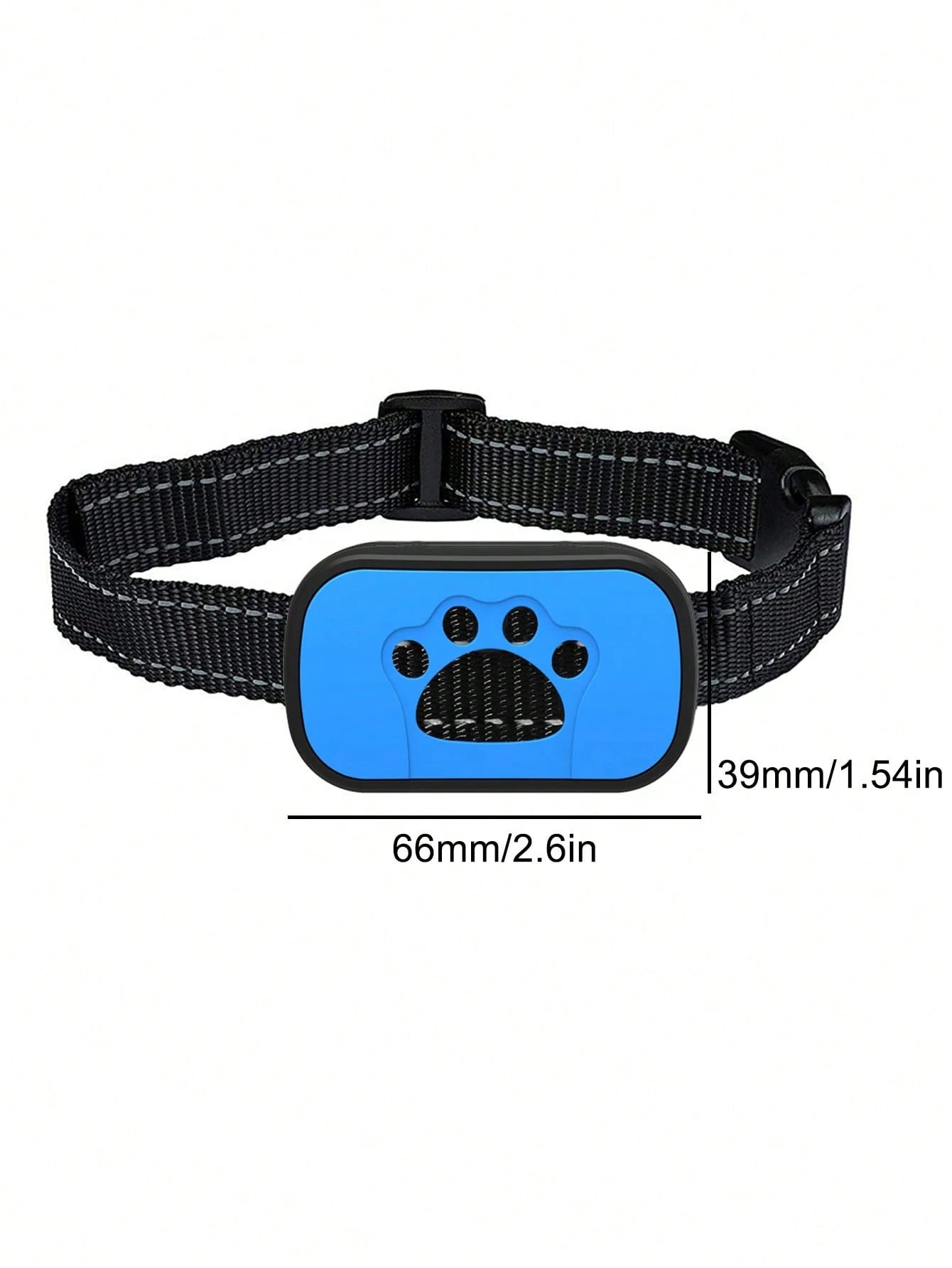 1PCS New Bark Arrester Intelligent Automatic Recognition Training Dog Vibration Anti Barking Rechargeable Bark Arrester Collar Size Can Be Used For Pets, Durable And Practical, Easy To Carry And Opera