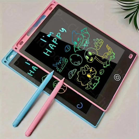 2/1 Pack LCD Writing Board, Colorful Children's Drawing Board, Graffiti Board, Suitable For Children Christmas Present, Erasable And Reusable Electronic Drawing Board, Educational And Learning Toy, S