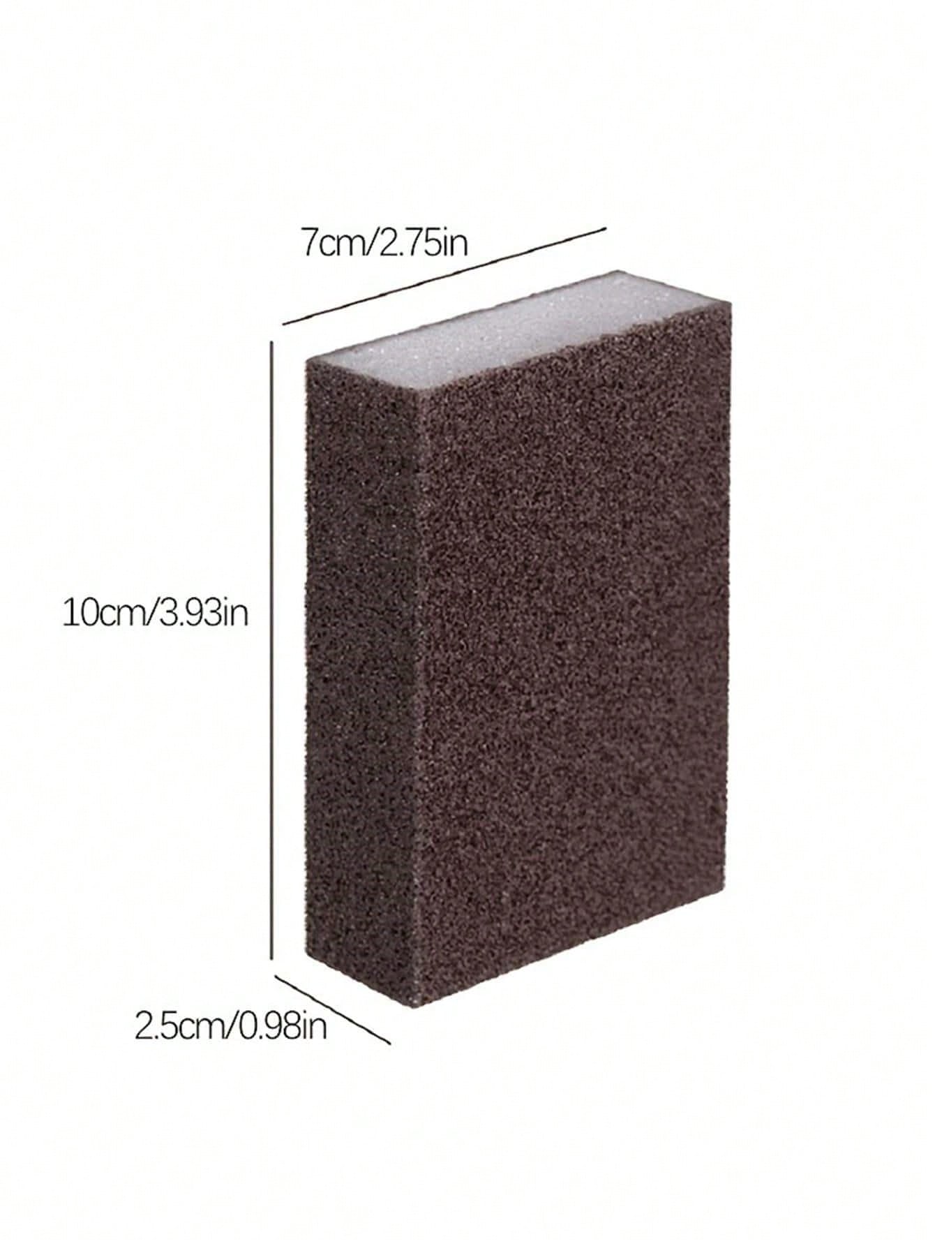 2/4pcs Magic Sponge Eraser Carborundum Removing Rust Cleaning Brush Descaling Clean Rub,Kitchen,Bathroom,Home,Household Suppliers
