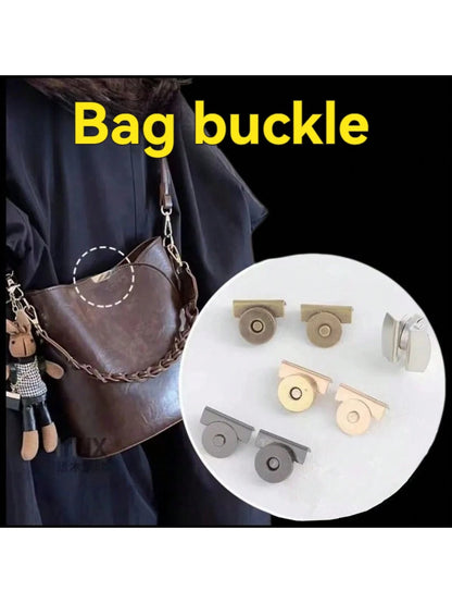 2/5/8/10/12/15Pairs Magnetic Alloy Snap Fasteners, 4 Colors- Seamless Closure For Handbags And Clothing- DIY Craft Supplies