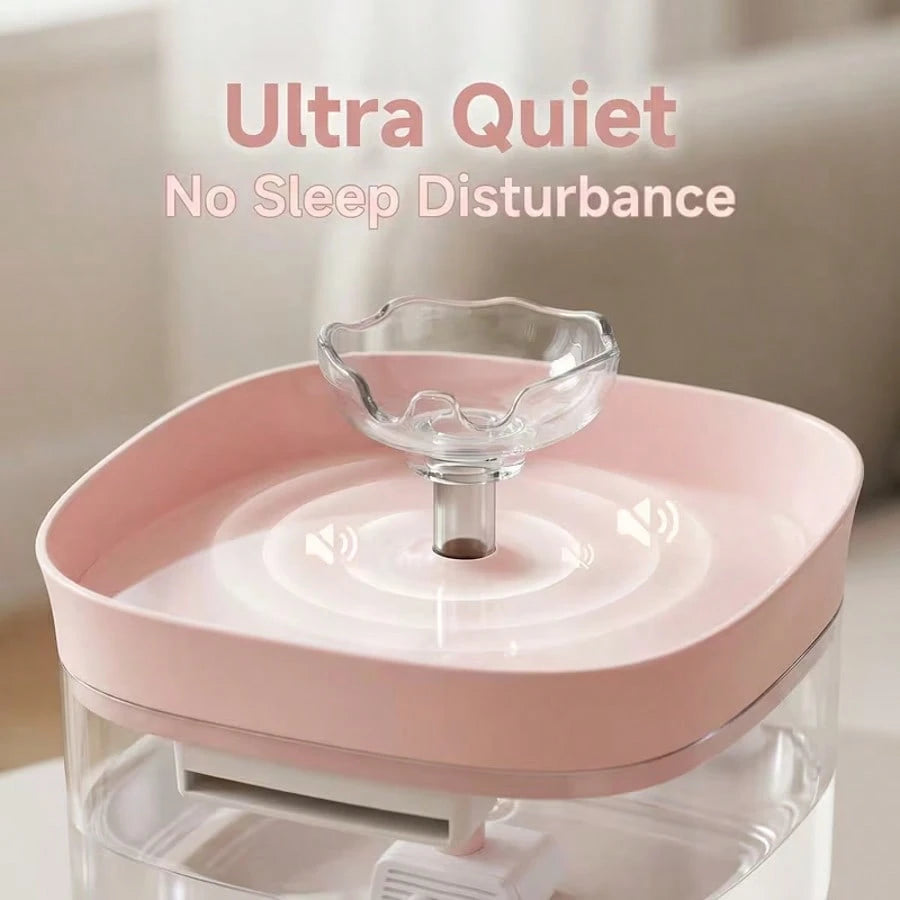 2-In-1 All-In-One Automatic Pet Feeder And Water Dispenser Set, 3.6L Automatic Food Dispenser, 1.8L Circulating Water Fountain, Super Quiet, Easy To Clean, Suitable For Cats And Small Dogs