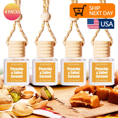 2 Pick 80+Scents, Car Air Hanging Fragrance Oil Diffuser,Car Air Freshener Diffuser For Essential Oils Scents Fragrance Aromatherapy Automobile Diffuser,Long Lasting Car Diffuser