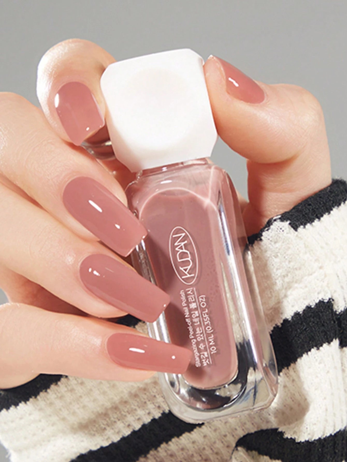 2026 New 10ml Cool Star Peelable Water-Based Nail Polish, Long-Lasting, Quick-Drying, Brightening, Healthy Water-Based Nail Polish- Suitable For Spring/Summer- Suitable For Women And Girls, No Bakin