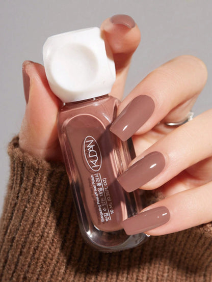2026 New 10ml Cool Star Peelable Water-Based Nail Polish, Long-Lasting, Quick-Drying, Brightening, Healthy Water-Based Nail Polish- Suitable For Spring/Summer- Suitable For Women And Girls, No Bakin