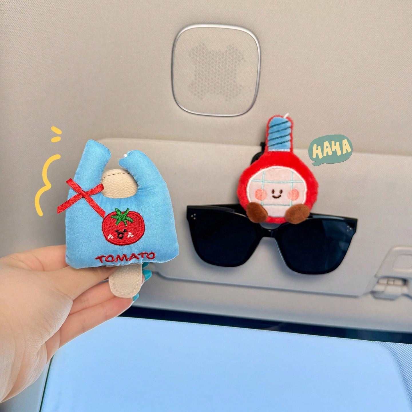 2026 New Car Sunglass Holder Clip Magnetic Sun Visor Glasses Organizer Case Storage Rack For Women Auto Eyewear Accessories