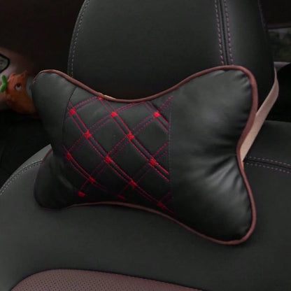 2pcs Car Headrests, Breathable Car Neck Support Pillows, Adjustable Neck Support While Driving, Suitable For Various Car Models, Helping You Enjoy A Comfortable Journey Car Pillow