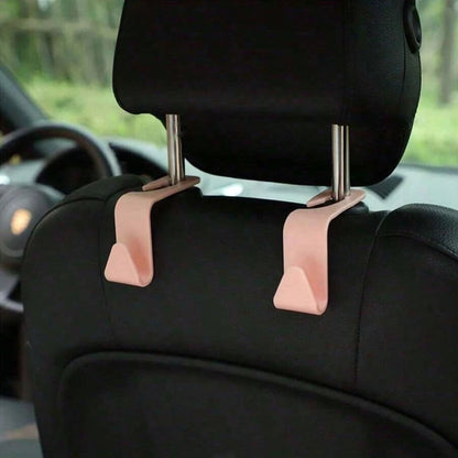 2pcs Car Seat Back Multi-Function Hooks