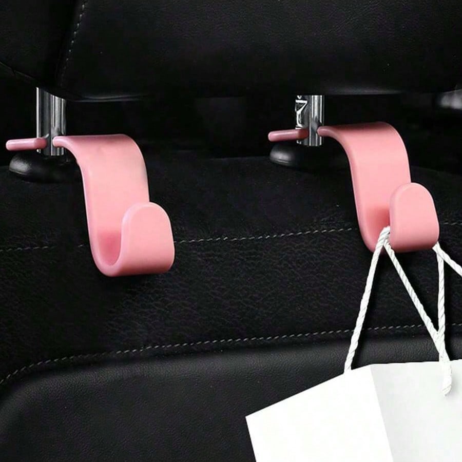 2pcs Car Seat Back Multi-Function Hooks