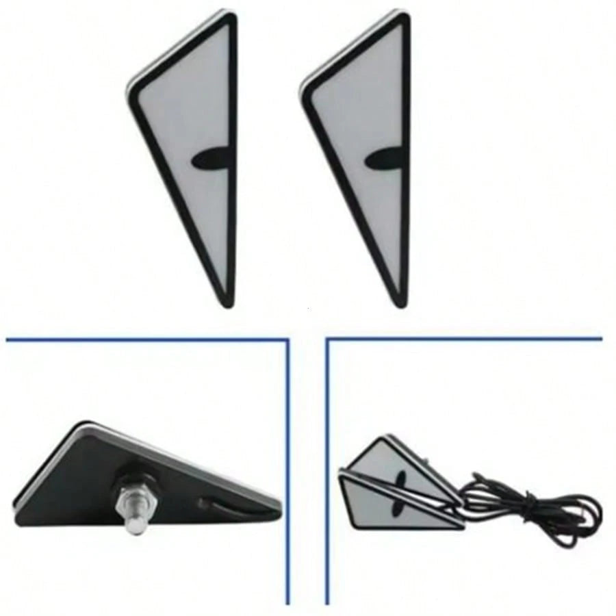 2pcs LED Devil'Eyes Universal Motorcycle Lights,Demon Eye LED Lights,Brake Tail Light Decorative Lamp,Demon Eyes Headlight,Mini Projector Lens Lamp,Car Decoration Lights,Led Front Lights,Motorcycle Pa