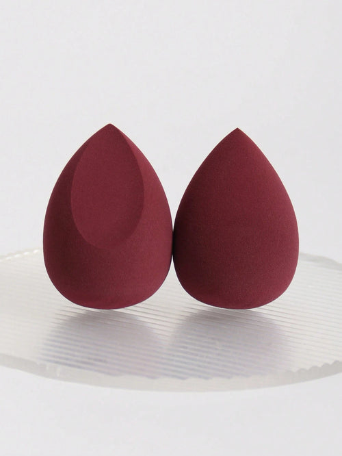 2pcs Makeup Sponge Sponge Set, Mixed Foundation Beauty Sponge For Flawless Liquid, Cream And Powder, Multicolor Makeup Sponge, Latex-Free Dual Use Wet And Dry Foundation Cream, Perfect For All Skin Ty