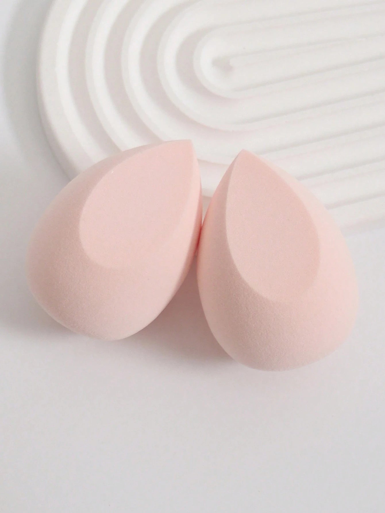 2pcs Makeup Sponge Sponge Set, Mixed Foundation Beauty Sponge For Flawless Liquid, Cream And Powder, Multicolor Makeup Sponge, Latex-Free Dual Use Wet And Dry Foundation Cream, Perfect For All Skin Ty