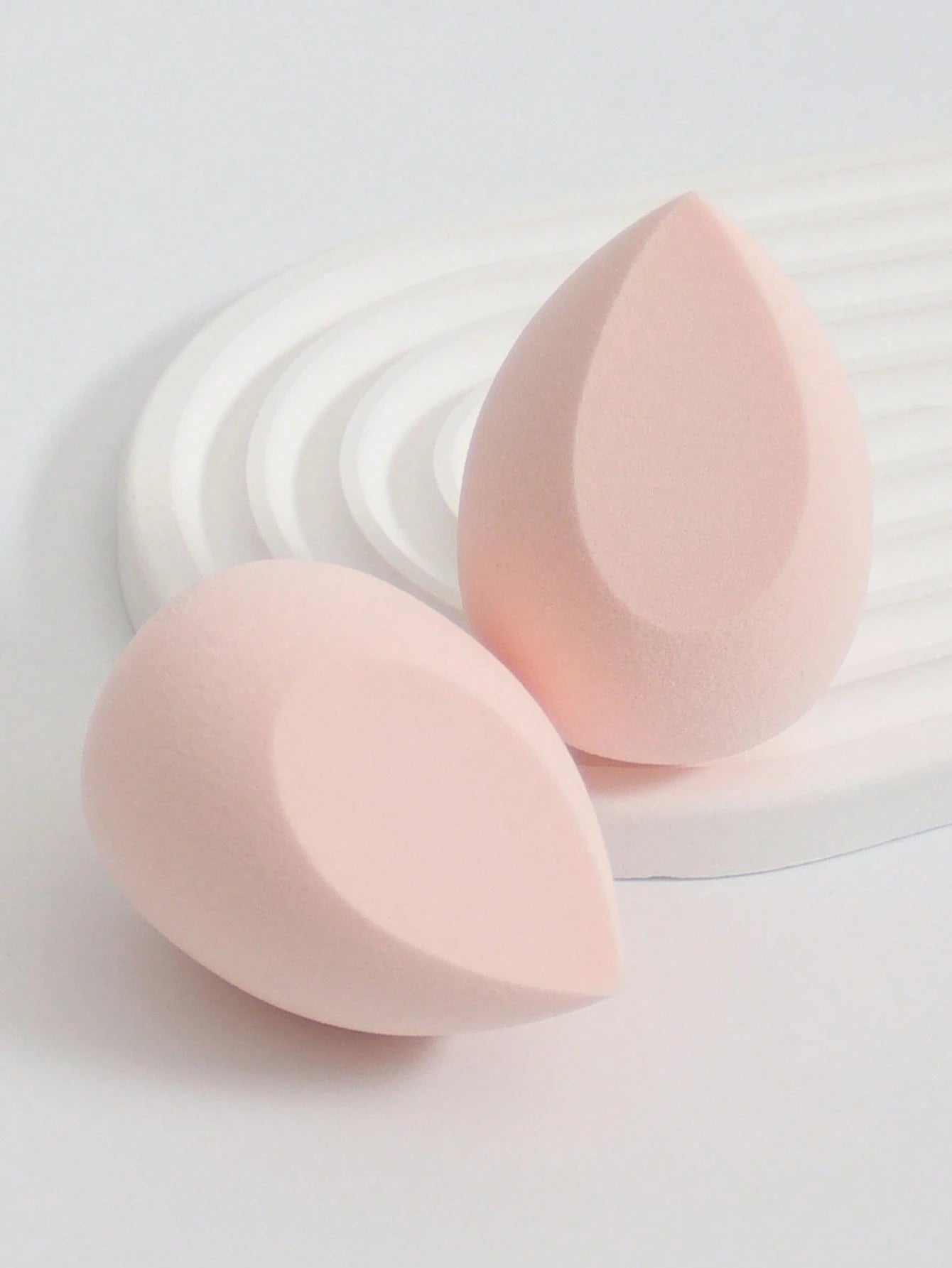 2pcs Makeup Sponge Sponge Set, Mixed Foundation Beauty Sponge For Flawless Liquid, Cream And Powder, Multicolor Makeup Sponge, Latex-Free Dual Use Wet And Dry Foundation Cream, Perfect For All Skin Ty