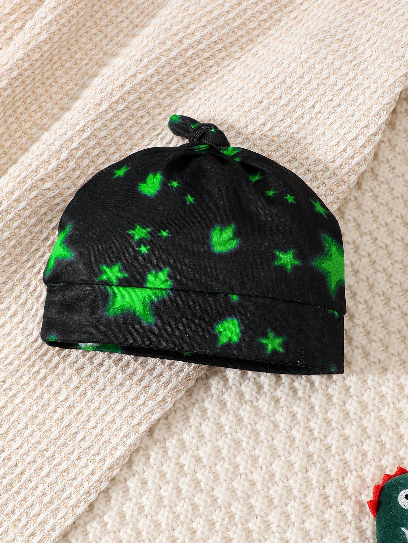 2pcs/Set Infant Toddler Long Sleeve Dinosaur Romper & Hat, Lightweight Soft Outdoor Photography Outfit