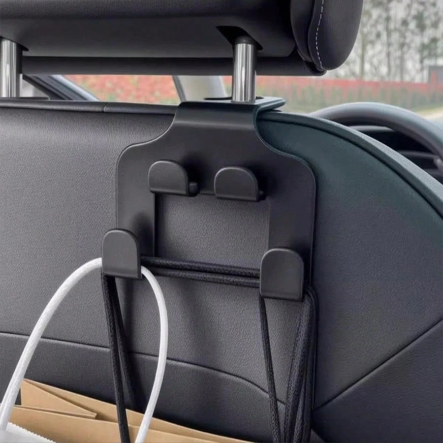 2pcs/Set Multi-Function Car Seat Back Storage Rack, Cup Holder & Hook Integrated Design, Exclusive Rear Seat Organizer, Classify Storage, Tidy Up Car Interior, Practical Accessory