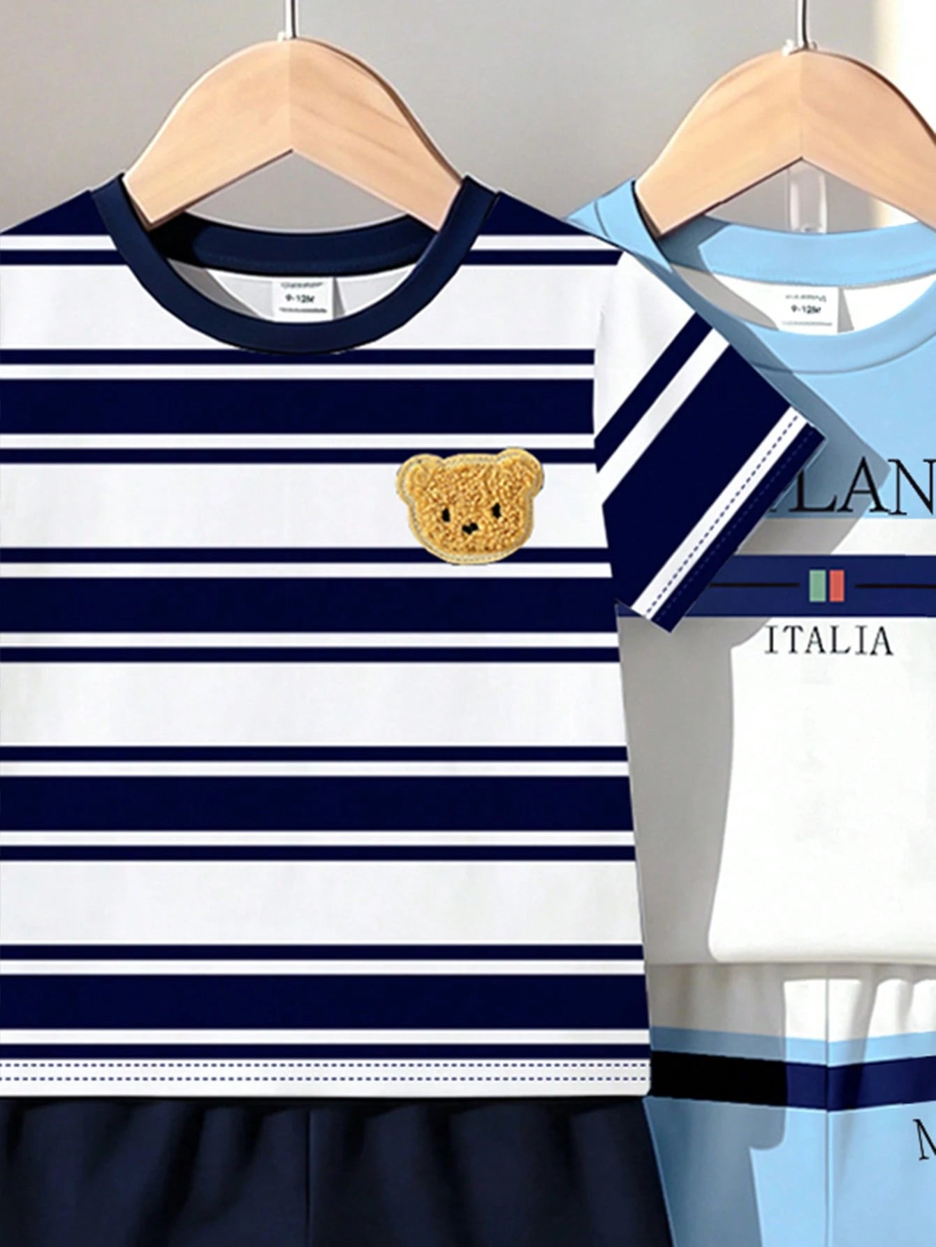 3 Sets Baby Boy Round Neck Short Sleeve T-Shirt And Shorts Casual Daily Outfit,School Clothes, Suitable For Summer Outings And Play