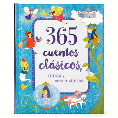 365 Cuentos Clasicos (Spanish Edition) (Hardcover) By Parragon Books (Editor)