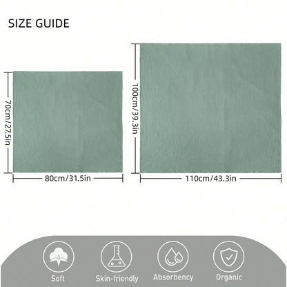 39 X 43 Inch Muslin Swaddle Blanket, Breathable Soft Swaddle Wrap, Essential Newborn Baby Shower Gift