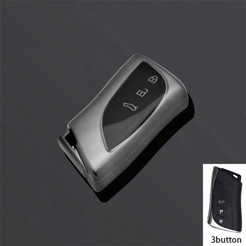 3Buttons TPU Car Key Case For Lexus NX ES UX US RC LX GX IS RX 200 250h 350h LS 450h 260h 300h UX200 Shell Cover Accessories