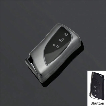 3Buttons TPU Car Key Case For Lexus NX ES UX US RC LX GX IS RX 200 250h 350h LS 450h 260h 300h UX200 Shell Cover Accessories