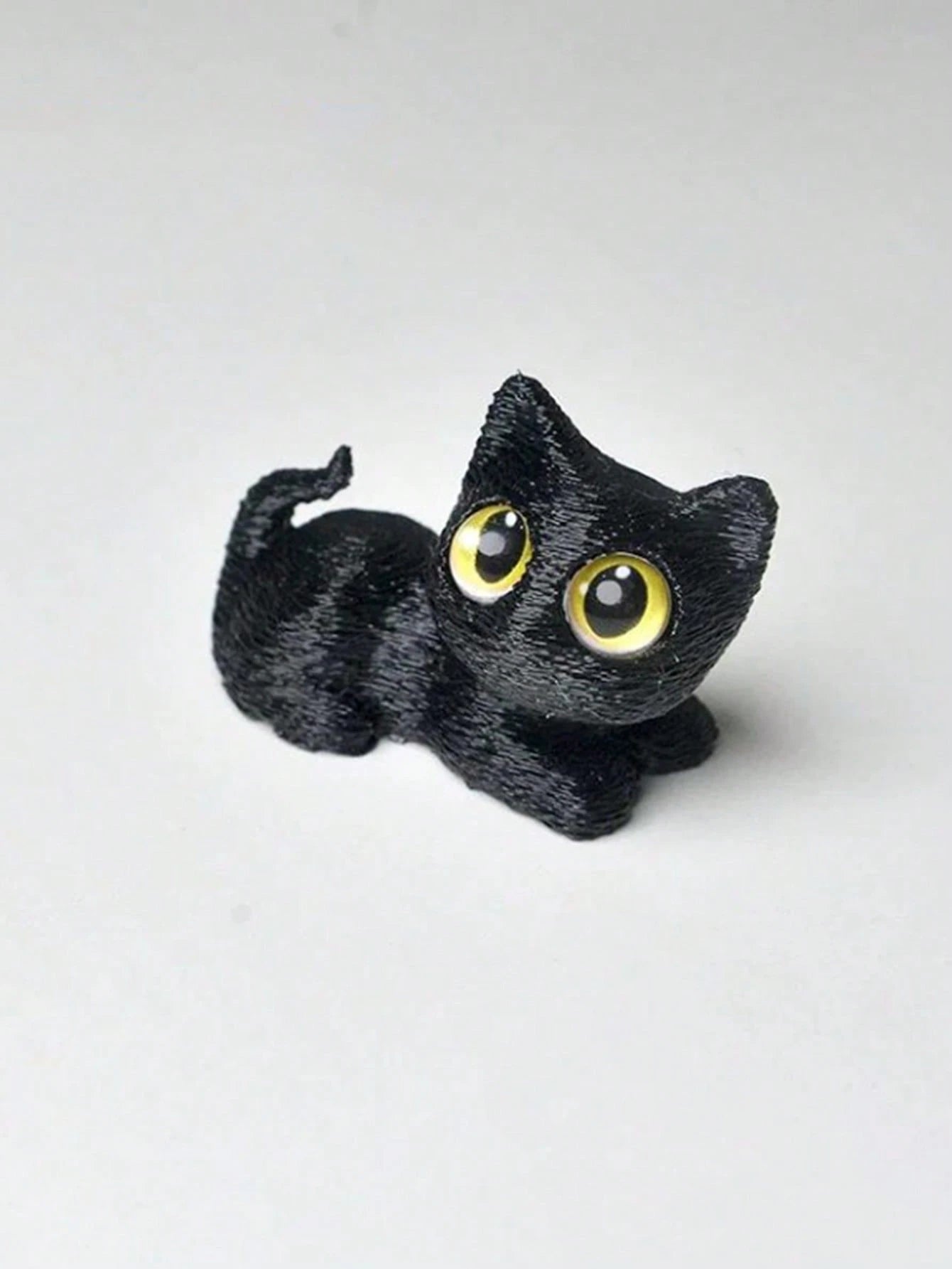 3D Figurine, Women's Car Accessories, Car Decor Ornament, Super Cute Small Figurine, Warm Small Ornament, Essential For Car Interior, Black & White Kitten, Various Adorable Designs, Very Healing, Holi