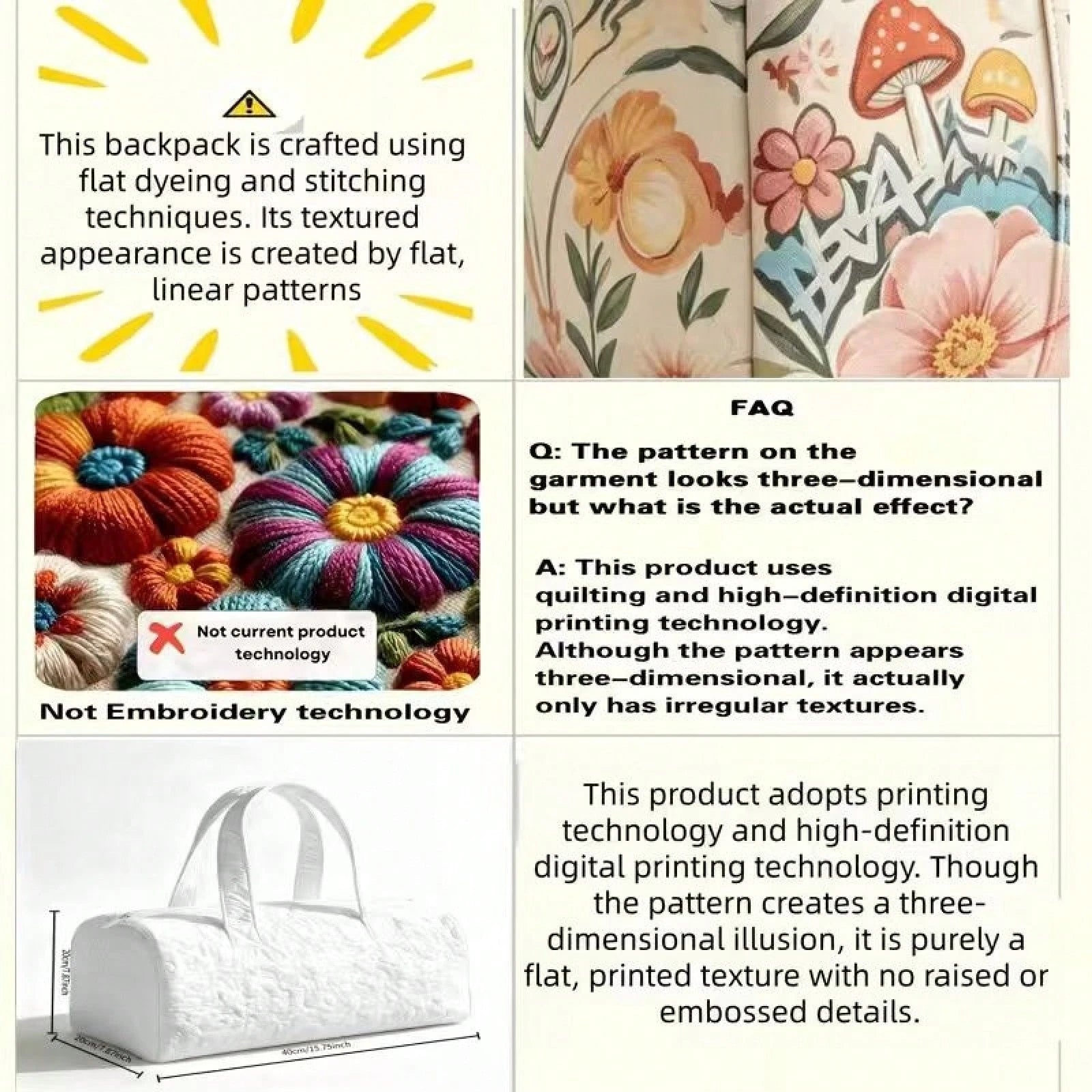 3D School Bus With Books Print Weekender Bag, Quilted Bus Design Travel Tote, Spacious Gym & Overnight Bag