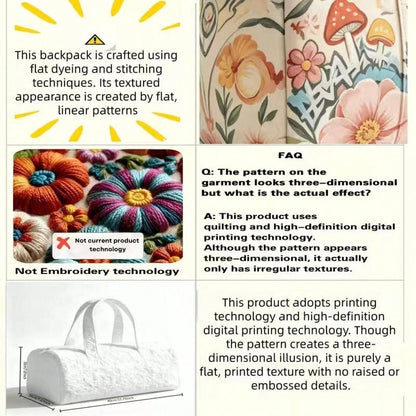 3D School Bus With Books Print Weekender Bag, Quilted Bus Design Travel Tote, Spacious Gym & Overnight Bag