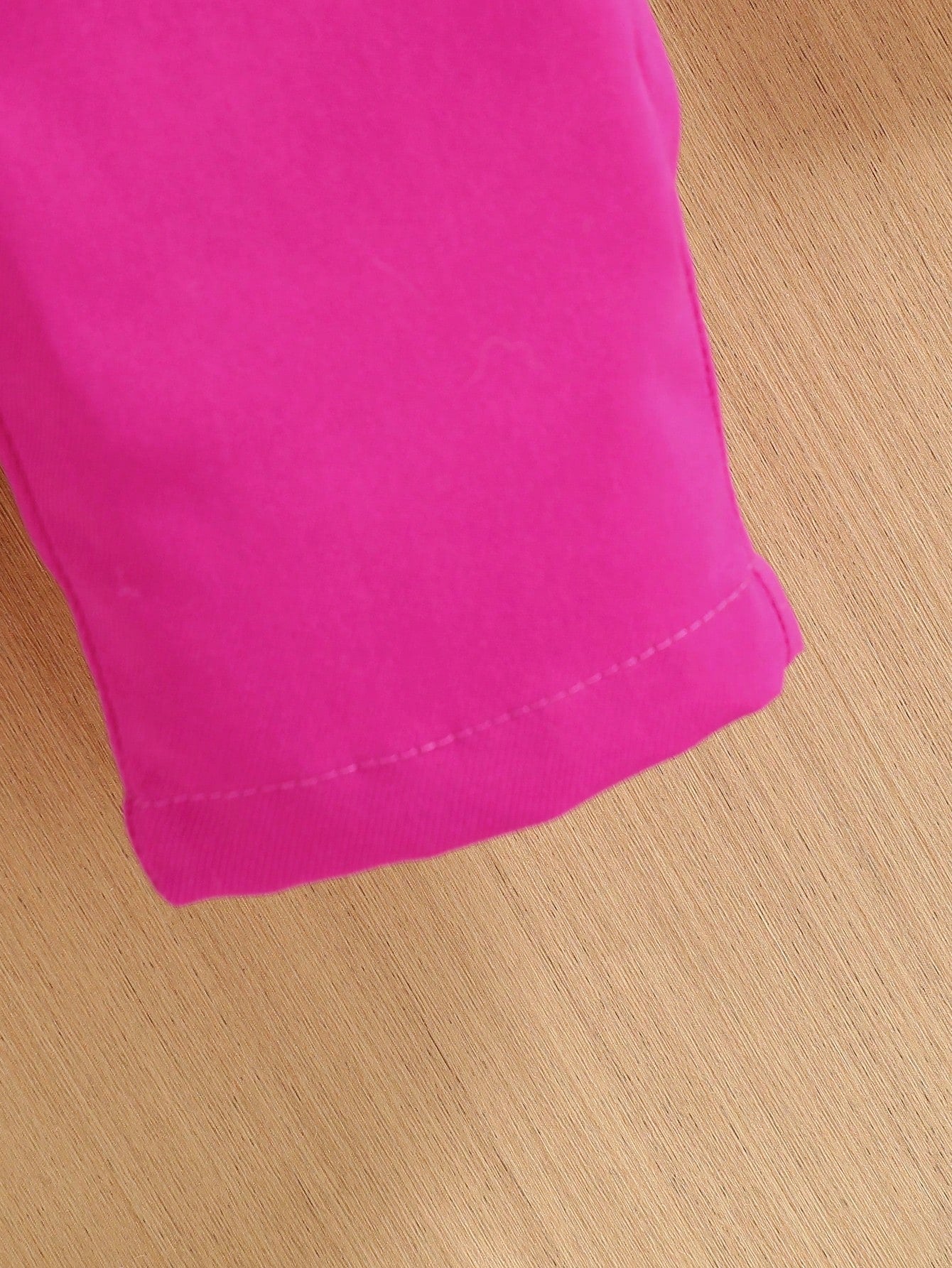 3pcs Baby Girls' Solid Color Bowknot Accent Straight Leg Pants, Suitable For Casual Outings, Spring/Autumn Holiday Travel Summer Relax