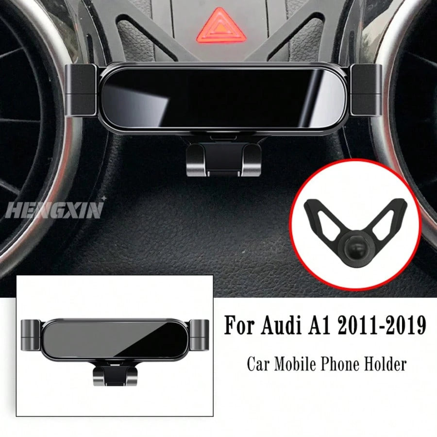 3PCS Car Phone Holder For Audi A3 S3 8V 2014-2020/A1 Sportback 8XA 8XF 2011-2019/Q2 2019-2022Gravity Navigation Bracket GPS Air Vent Clip Mount Accessories